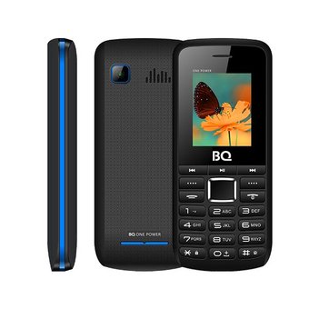  Мобильный телефон BQ BQM-1846 One Power чёрный/синий 