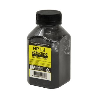  Тонер Hi-Black для HP LJ P2035/2055, новая формула, Bk, 120 г, банка 
