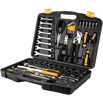  Набор инструментов Deko DKMT113 113 предметов (жесткий кейс) (065-0740) 