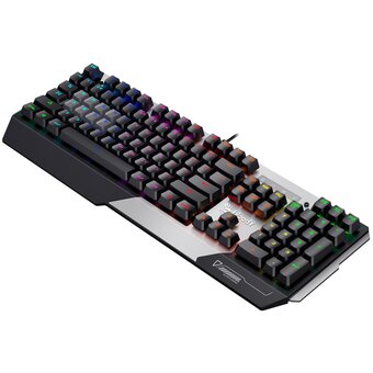  Клавиатура A4Tech Bloody B865R механическая серый/черный USB for gamer LED 