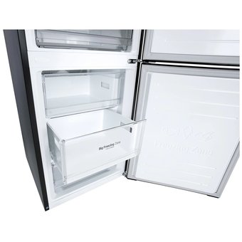  Холодильник с морозильником LG GA-B459CBTL черный 