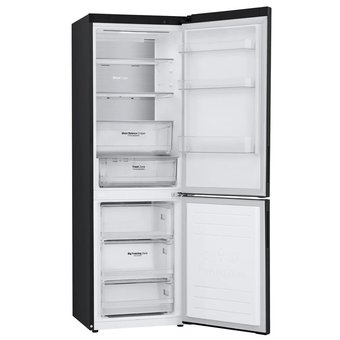  Холодильник с морозильником LG GA-B459CBTL черный 