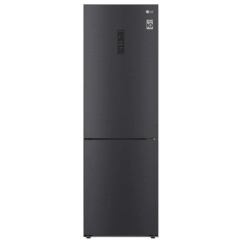  Холодильник с морозильником LG GA-B459CBTL черный 