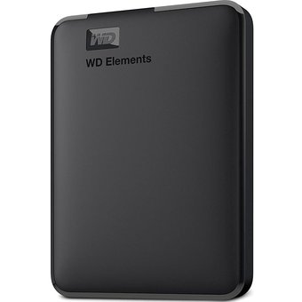  Внешний HDD Western Digital WDBW8U0040BBK-EEUE Original USB 3.0 4Tb Elements Portable 2.5" черный 
