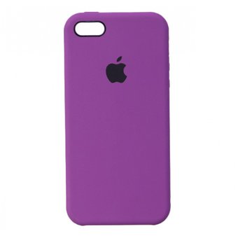  Чехол Silicone Case для iPhone 5/5s (Фиолетовый)(36) 