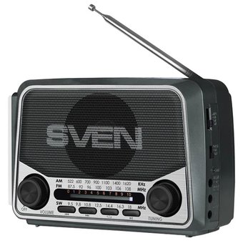  Радиоприемник SVEN SRP-525, серый 