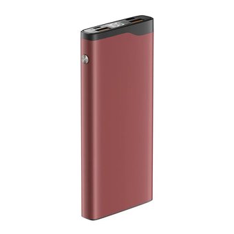  Внешний аккумулятор OLMIO QL-10, 10000mAh, красный (043984) 
