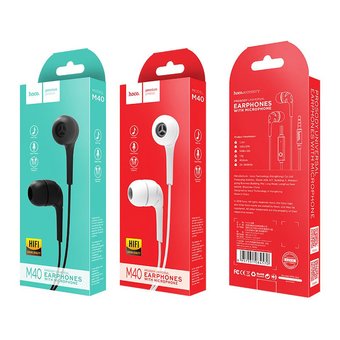  Наушники HOCO M40 Prosody universal earphones with microphone black 