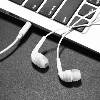  Наушники HOCO M40 Prosody universal earphones with microphone white 