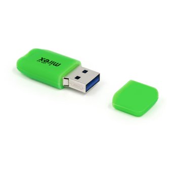  USB-флешка 16GB Mirex Softa, USB 3.0 Зеленый 