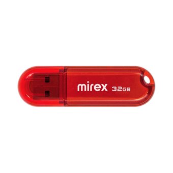  USB-флешка 32GB Mirex Candy, USB 2.0 Красный 