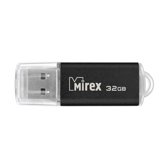  USB-флешка 32GB Mirex Unit, USB 3.0 Черный 