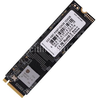  SSD AMD Radeon R5 Client R5MP1024G8 M.2 2280 1024GB PCIe Gen3x4 with NVMe, 3D TLC, RTL 