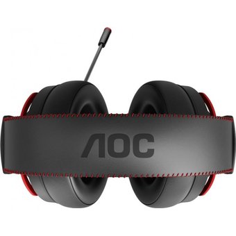  Гарнитура AOC GH300 черный+красный 