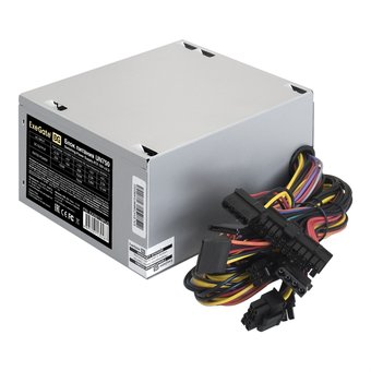  Блок питания ExeGate UN750 EX292178RUS 750W (ATX, 12cm fan, 24pin, 2x(4+4)pin, PCIe, 3xSATA, 2xIDE, FDD) 