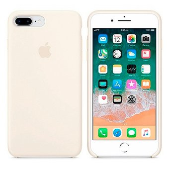  Чехол Silicone Case для iPhone 7/8 Plus (Античный Белый) (10) 