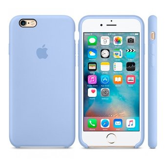  Чехол Silicone Case для iPhone 6Plus (Лазурный) (24) 