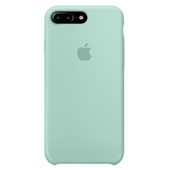  Чехол Silicone Case для iPhone 7/8 Plus (Мятный)(1) 