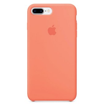  Чехол Silicone Case для iPhone 7/8 Plus (Абрикос) (2) 