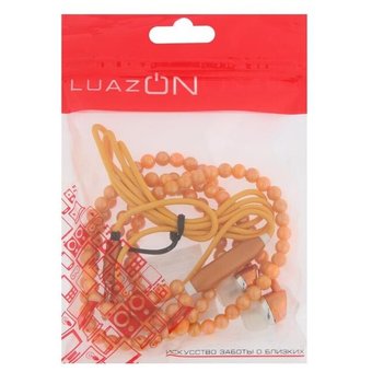  Наушники Luazon Home VBT 1.11 Жемчуг оранжевый (5415831) 