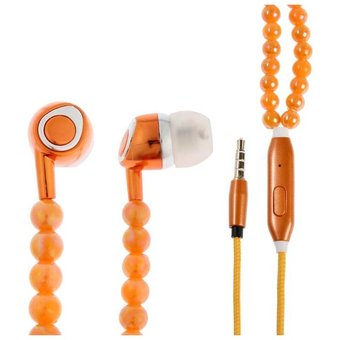  Наушники Luazon Home VBT 1.11 Жемчуг оранжевый (5415831) 