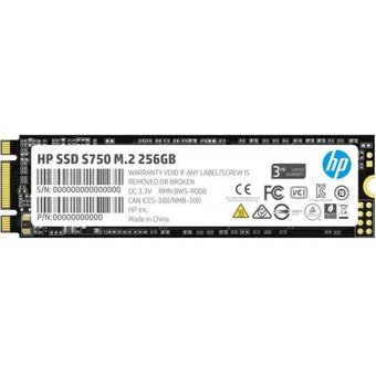  SSD HP S750 16L55AA#ABB 256GB M.2, SATA III, 3D TLC R/W - 560/520 MB/s 