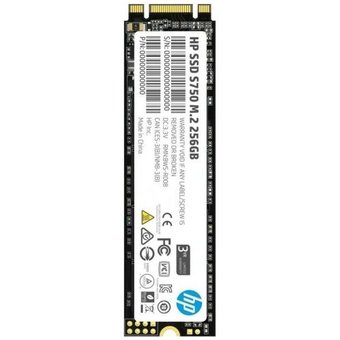  SSD HP S750 16L55AA#ABB 256GB M.2, SATA III, 3D TLC R/W - 560/520 MB/s 