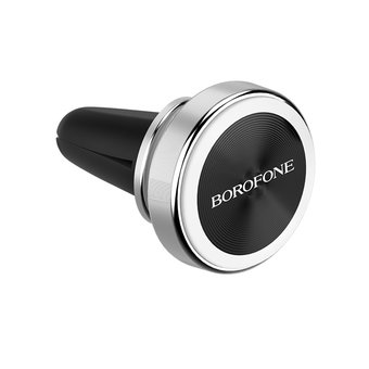 Автомобильный держатель Borofone BH6 Platinum metal magnetic, silver 