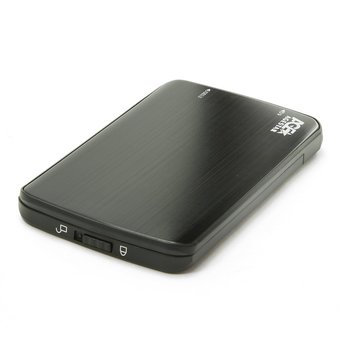  Корпус для HDD/SSD 2.5" Sata3 USB3.0 AgeStar 3UB2A12-6G Black, алюминий/пластик, безвинтовой 