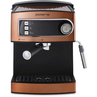 Кофеварка эспрессо Polaris PCM 1515E Adore Crema бронзовый 