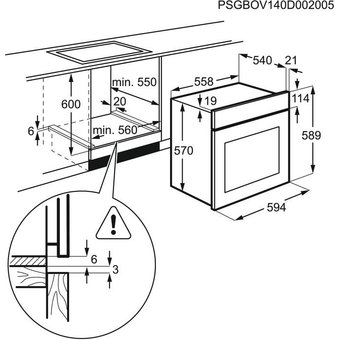  Духовой шкаф Electrolux OEF5E50X 
