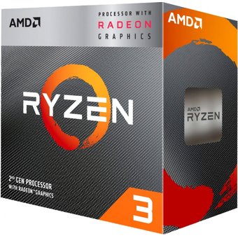  Процессор APU sAM4 AMD Ryzen 3 3200G Box Wraith Stealth cooler (YD3200C5FHBOX) 
