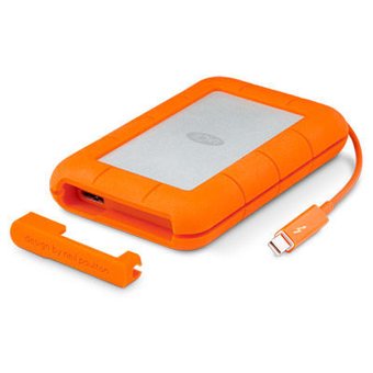  Внешний HDD Lacie STFS2000800 Original USB-C 2Tb Rugged 2.5" оранжевый Thunderbolt 