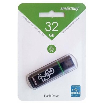  USB-флешка Smartbuy 32GB Glossy Series Dark Grey USB 3.0 (SB32GBGS-DG) 