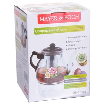  Заварочный чайник MAYER&BOCH 29345 1250 мл 