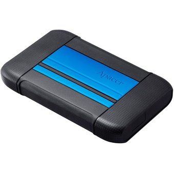  Внешний HDD 2.5" 1TB Apacer AC633 (AP1TBAC633U-1) USB 3.1 Gen 1, Military-Grade Shockproof, Blue, RTL 