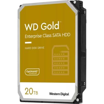  Жесткий диск WDC WD201KRYZ SATA 20TB 7200RPM 6GB/S 512MB GOLD 