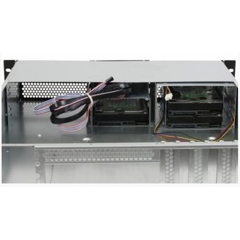  Корпус Procase RE204-D2H5-M-48 2U server case,2x5.25+5HDD,черный,без блока питания(PS/2,mini-redundant),глубина 480мм,mATX 9.6"x9.6" 