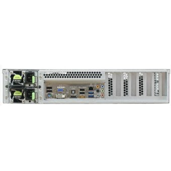  Корпус Procase RE204-D2H5-M-48 2U server case,2x5.25+5HDD,черный,без блока питания(PS/2,mini-redundant),глубина 480мм,mATX 9.6"x9.6" 