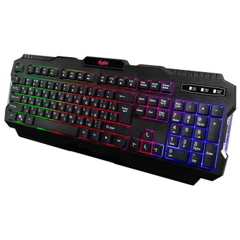  Клавиатура SMARTBUY SBK-308G-K Rush USB черный 