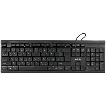  Клавиатура проводная Smartbuy ONE 114 USB черная 