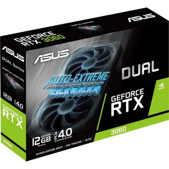  Видеокарта ASUS RTX3060 (DUAL-RTX3060-12G-V2) (90YV0GB3-M0NA10) 