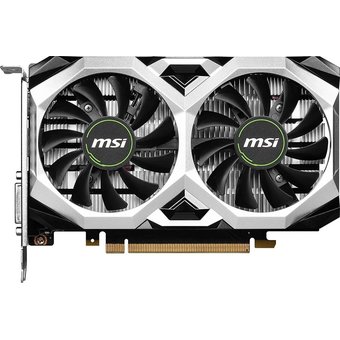 Видеокарта MSI NVIDIA GeForce GTX 1630 (GTX 1630 VENTUS XS 4G OC) 4096Mb 64 GDDR6 1815/12000 DVIx1 HDMIx1 DPx1 HDCP Ret 