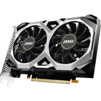  Видеокарта MSI NVIDIA GeForce GTX 1630 (GTX 1630 VENTUS XS 4G OC) 4096Mb 64 GDDR6 1815/12000 DVIx1 HDMIx1 DPx1 HDCP Ret 