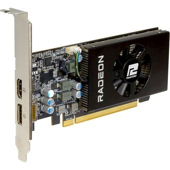  Видеокарта POWERCOLOR Radeon RX6400 (AXRX 6400 LP 4GBD6-DH) Low Profile 4GB GDDR6 64bit HDMI DP 