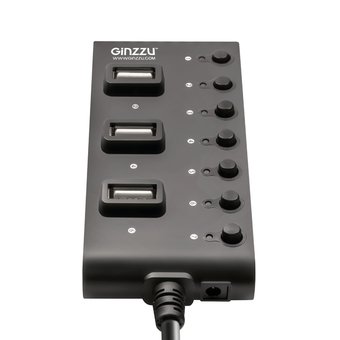  USB HUB GINZZU GR-487UAB 