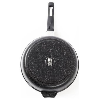  Сковорода МЕЧТА 28802И Гранит black Induction Pro 28см 