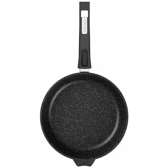  Сковорода МЕЧТА 28802И Гранит black Induction Pro 28см 