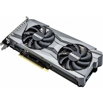  Видеокарта Inno3D RTX 3060 TWIN X2 (N30602-12D6-119032AH) 12G GDDR6 192bit 