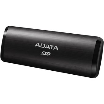  SSD A-DATA SE760 (ASE760-2TU32G2-CBK) 2TB , External, USB 3.2 Type-C, R/W -1000/- MB/s 3D-NAND, черный 